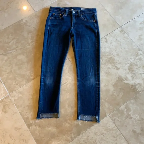 Rag and Bone Heritage Dark Blue Jeans - Picture 2 of 7